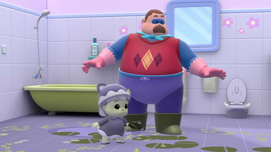 انیمیشن پدر قهرمان Hero Dad - فصل 1 قسمت 8 - بسته پستی